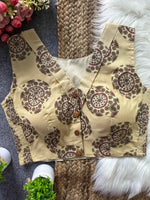 Mandala Muse Ajrakh Blouse