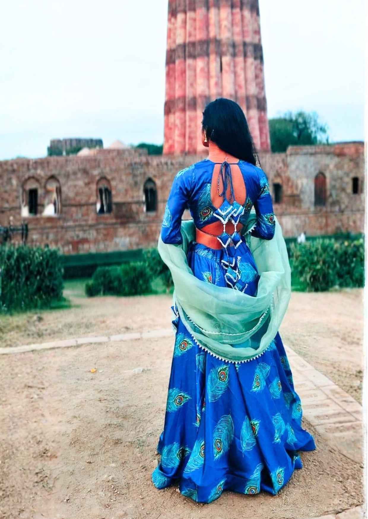 Mayuri Royale Satin Lehenga Set