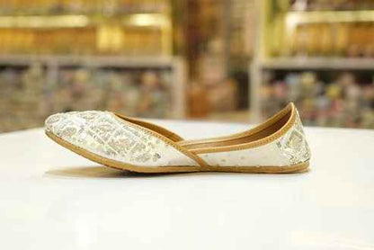 Noorza Ivory Pearl Grid Jutti