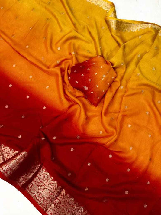 SuryaLehri Rajsi Crepe Silk Saree