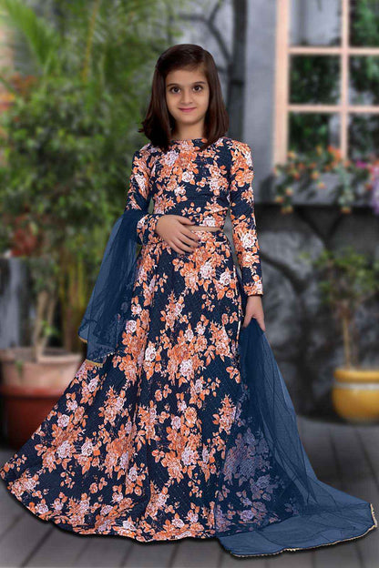 Blossom Babe Vibe Floral Festive Spin Lehenga Set