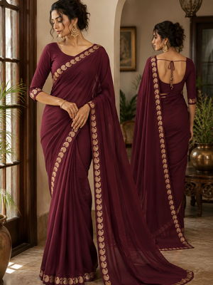 Niharika Viscose Georgette Saree