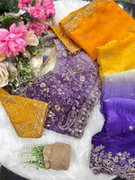 SuryaJamuni RangLeher Designer Saree